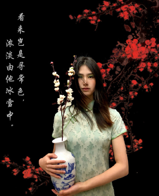 以“梅”賞詩，“定格”暗香涌動